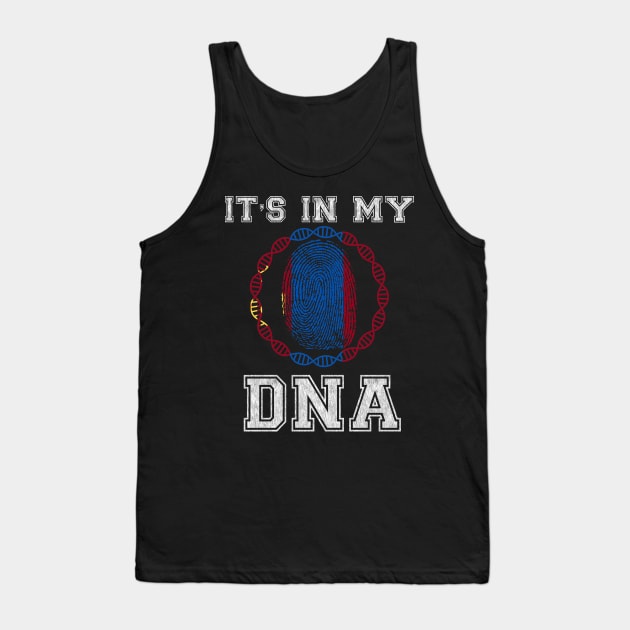 Mongolia  It's In My DNA - Gift for Mongolian From Mongolia Tank Top by Country Flags